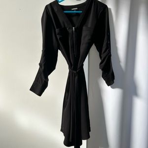 Express women's work belted dress